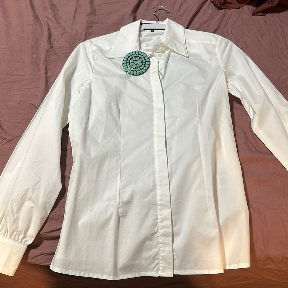 Double D Ranch Dress Shirt S small new with tag